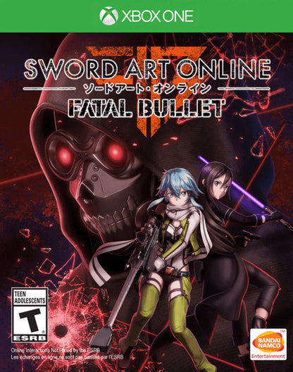 Sword Art Online: Fatal Bullet – Xbox One (XONE) cover art for action role-playing shooter video game