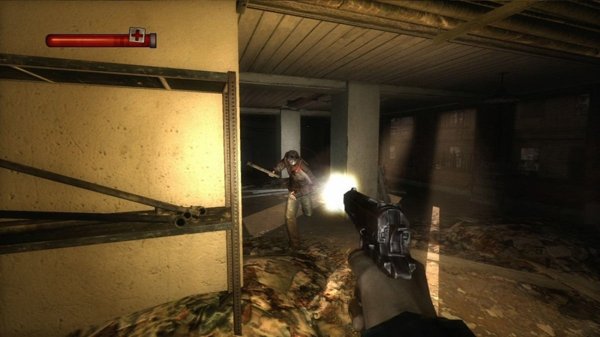 Condemned Criminal Origins for Xbox 360 first person survival horror video game featuring intense psychological terror forensic investigation brutal melee combat and dark atmospheric crime thriller experience gameplay