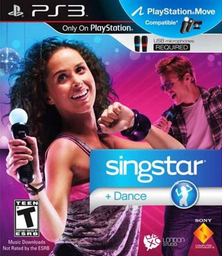 SingStar Dance cover art for PlayStation 3 (PS3) video game