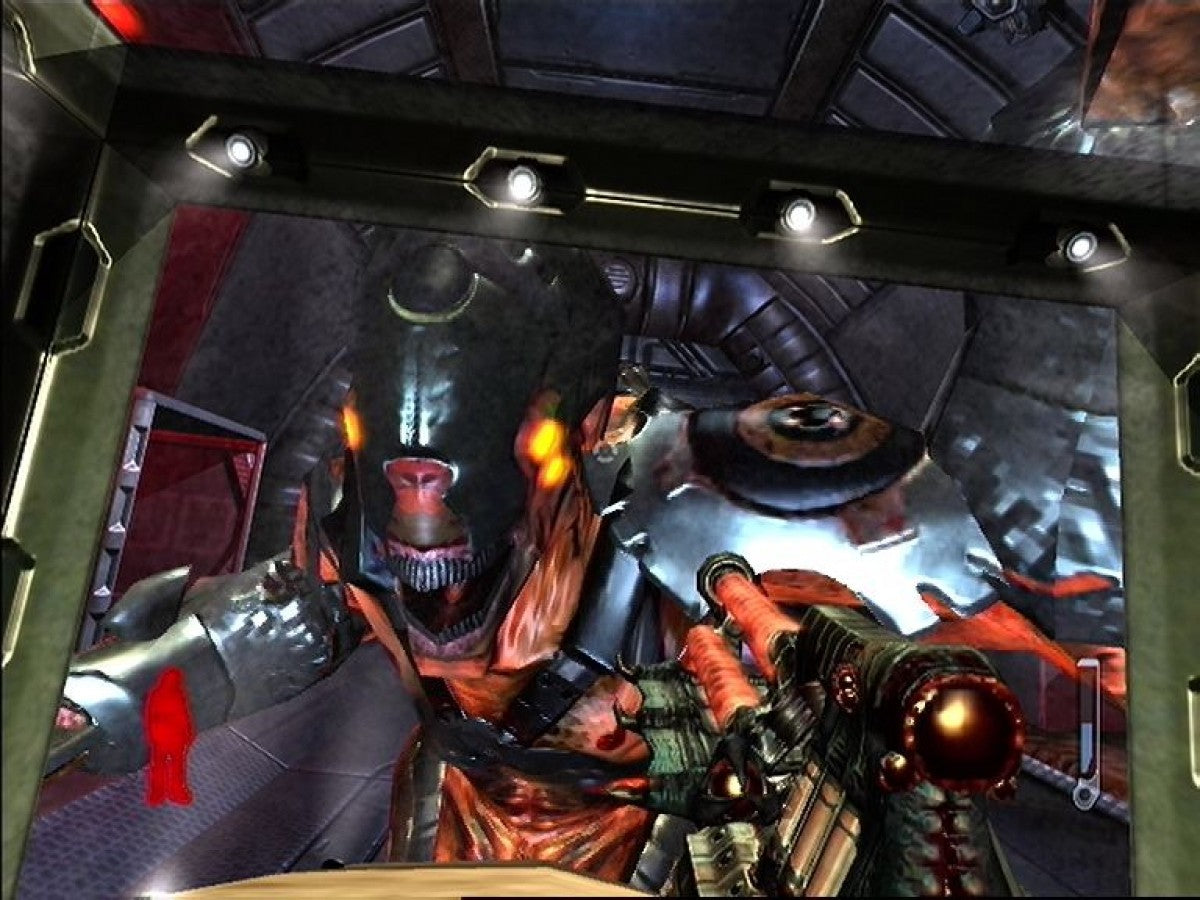 Prey for Xbox 360 first person shooter video game featuring a sci-fi horror storyline gravity-defying gameplay alien environments and fast paced action based on the cult classic franchise gameplay 