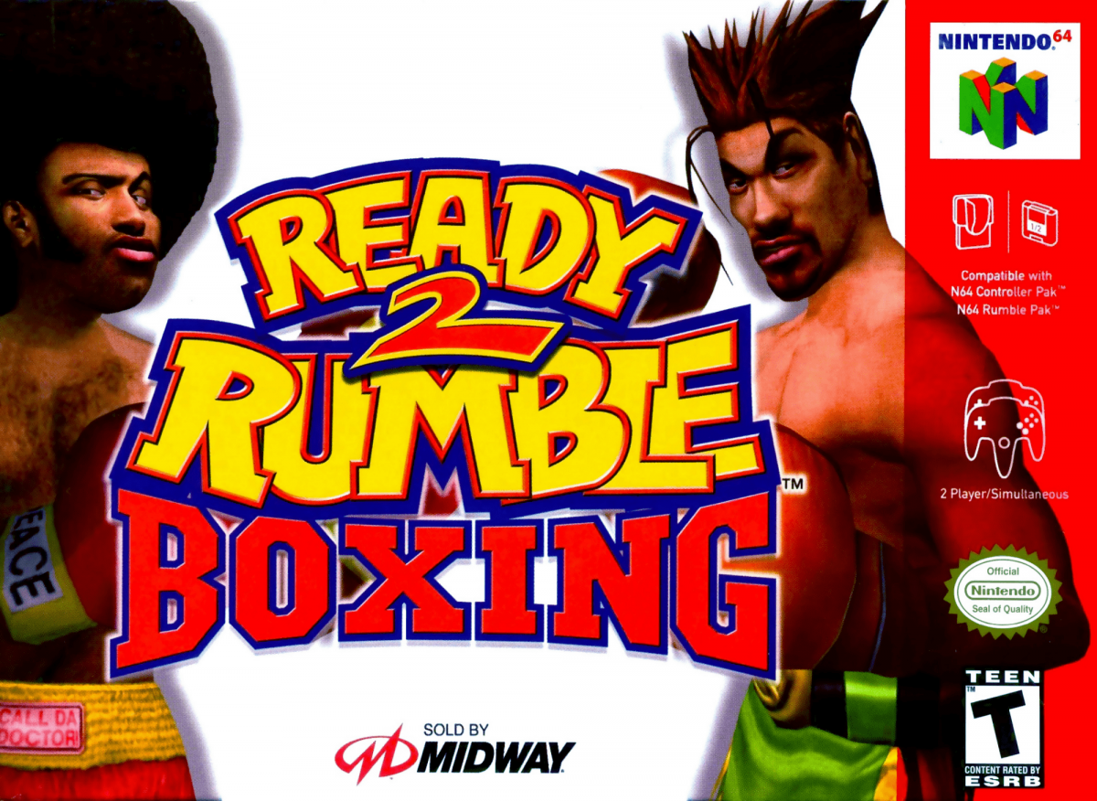 Ready 2 Rumble Boxing cover art for Nintendo 64 (N64) video game