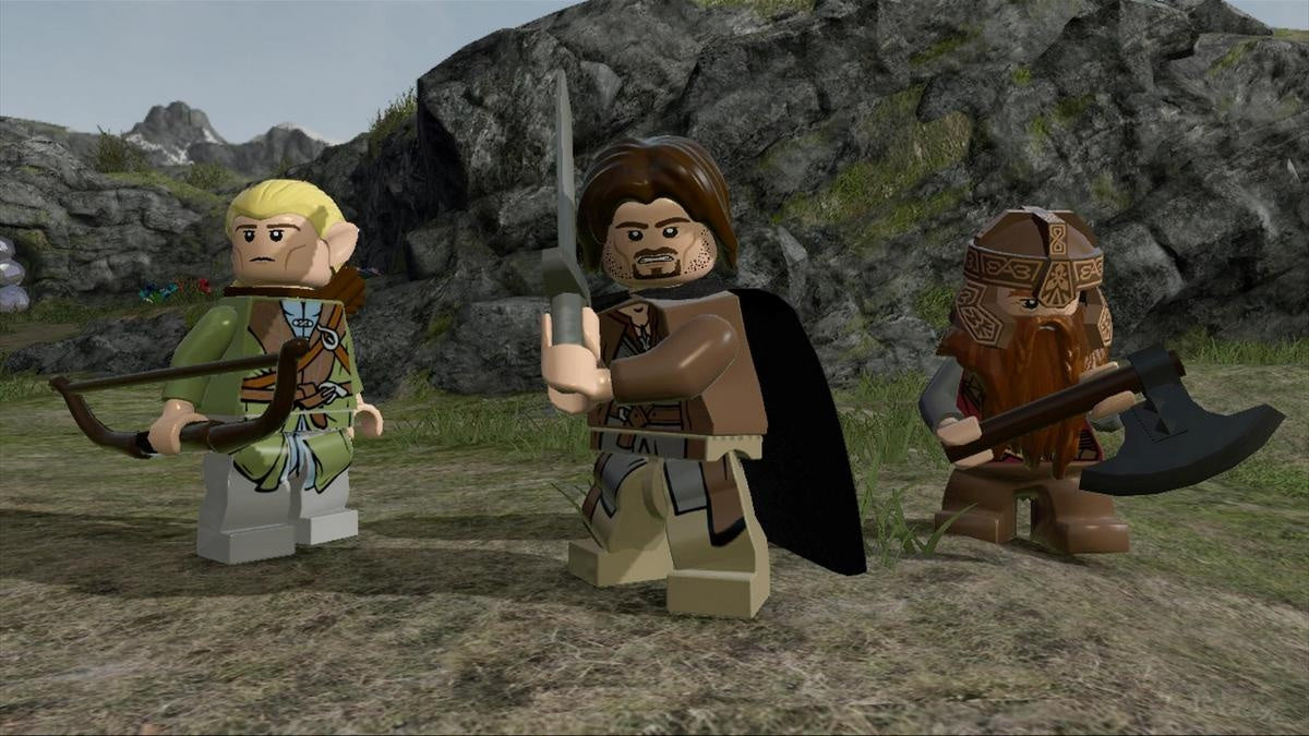 LEGO Lord of the Rings gameplay for PlayStation 3 (PS3) video game