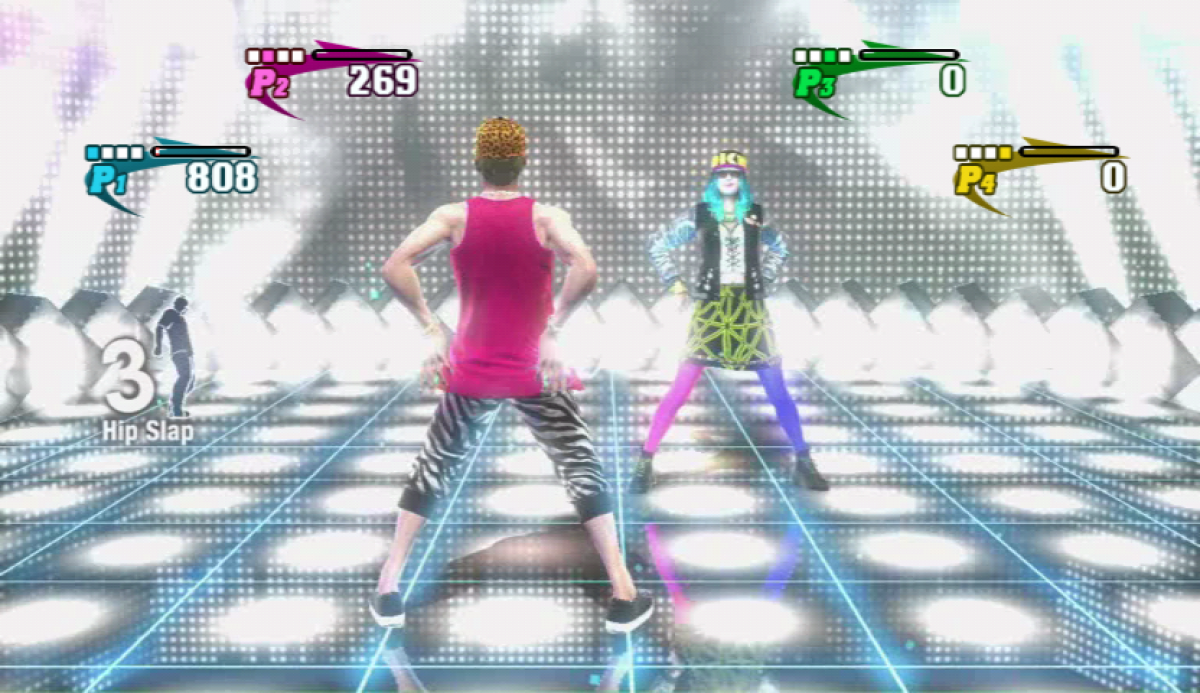 The Hip Hop Dance Experience Nintendo Wii video game, rhythm dance gameplay, motion-controlled performance, music and party game title gameplay