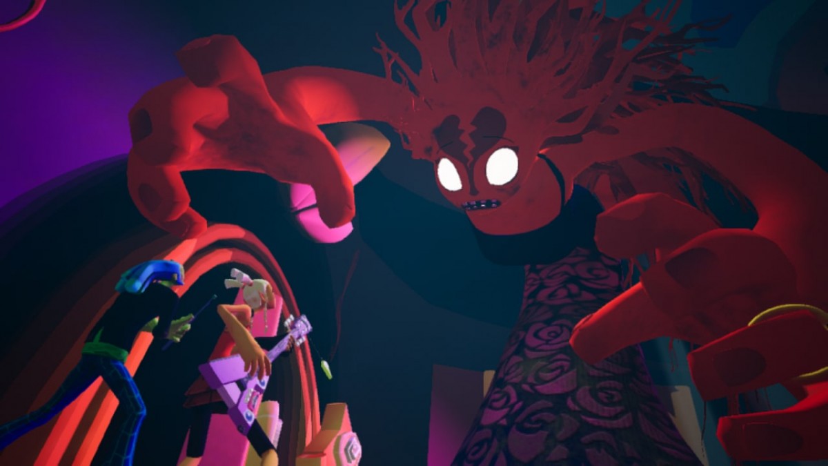 No Straight Roads PAL Nintendo Switch NS for action adventure rhythm video game fans featuring music based combat colorful characters rock versus EDM battles unique boss fights creative gameplay mechanics vibrant environments story driven adventure and PAL import gaming appeal collectible gaming appeal gameplay