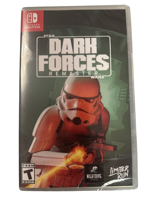 Star Wars Dark Forces Remaster cover art for Nintendo Switch (NS) video game. 