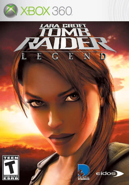 Tomb Raider Legend cover art for Xbox 360 (X360) video game