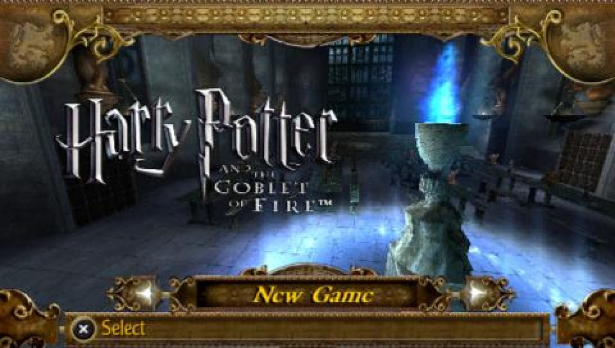 Harry Potter and the Goblet of Fire gameplay for PlayStation Portable (PSP) action-adventure video game