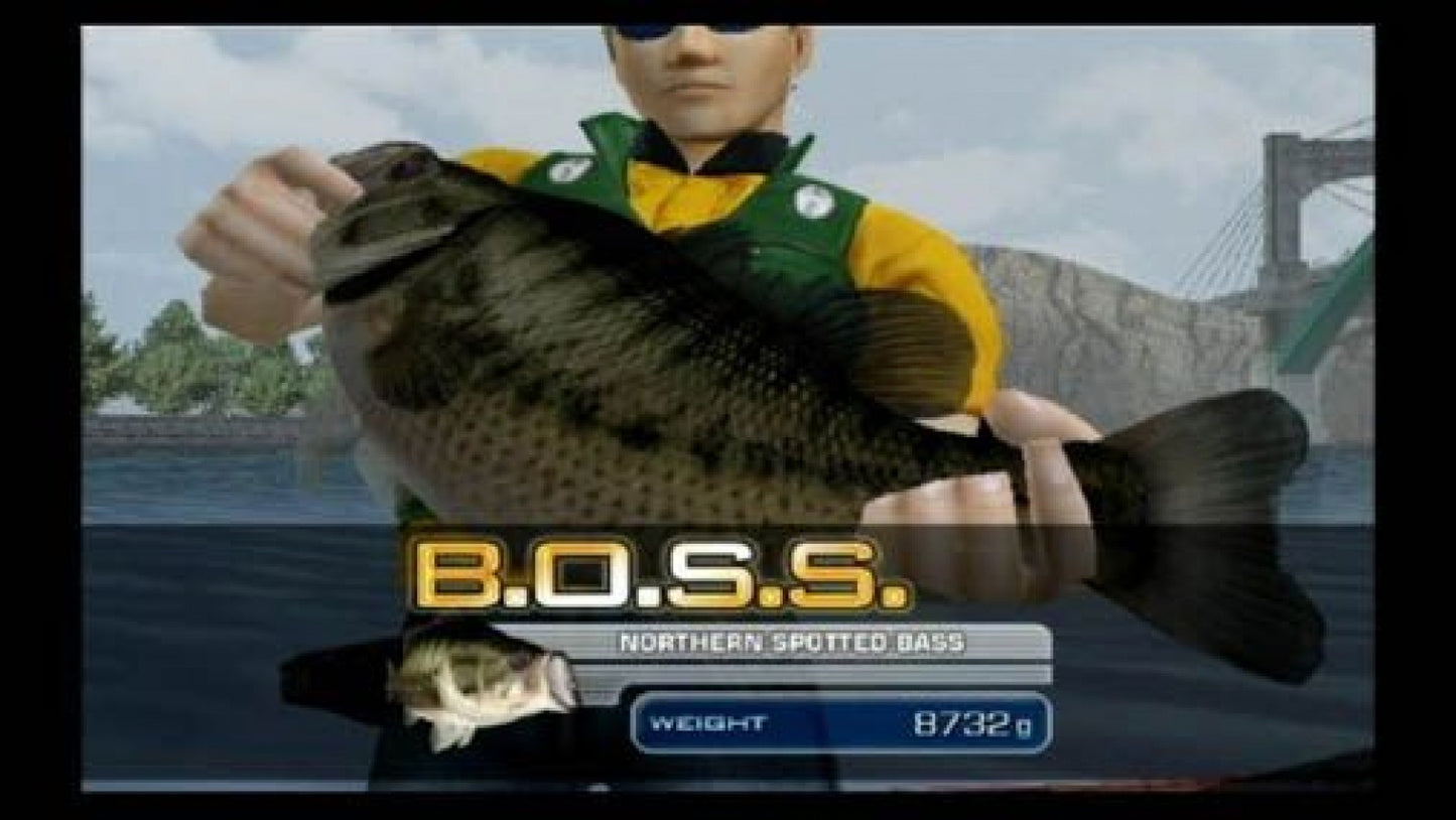 Hooked! Real Motion Fishing – Nintendo Wii (Wii) fishing simulation sports gameplay for video game