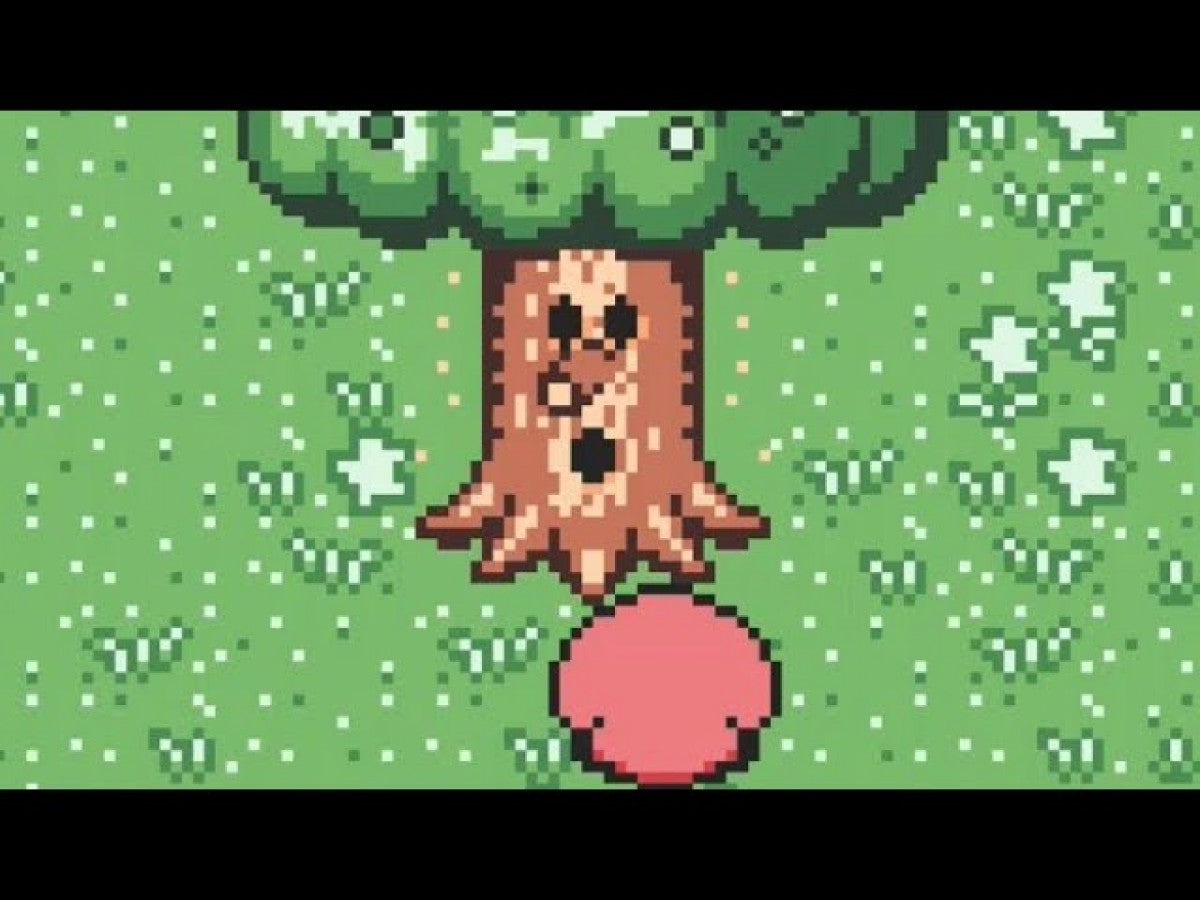 Kirby Tilt 'n' Tumble cartridge for the Game Boy Color featuring tilt controlled platforming gameplay with motion based puzzles collectible items and colorful levels starring Kirby gameplay