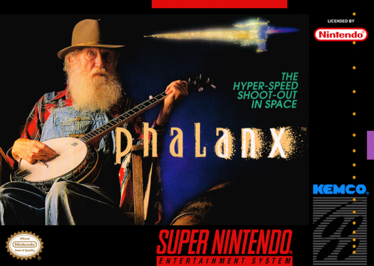 Phalanx cover art for Super Nintendo Entertainment System (SNES) video game