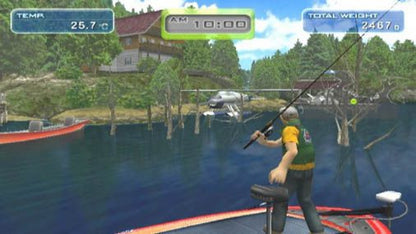 Hooked! Real Motion Fishing – Nintendo Wii (Wii) fishing simulation sports gameplay for video game