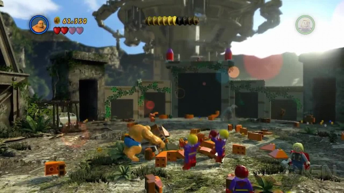 LEGO Marvel Super Heroes gameplay for Playstation 4 (PS4) video game