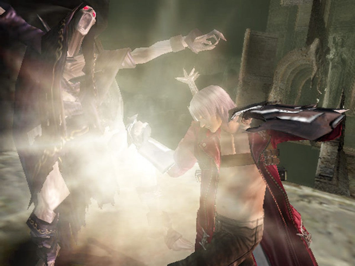 Devil May Cry 3: Dante’s Awakening for PlayStation 2 (PS2) at Gamers INC, featuring the explosive prequel that defined stylish action with fast, combo-heavy sword and gun combat, multiple fighting styles to master, iconic boss battles, and a high-energy story that pits Dante against Vergil in one of the greatest hack-and-slash games of all time gameplay screenshot