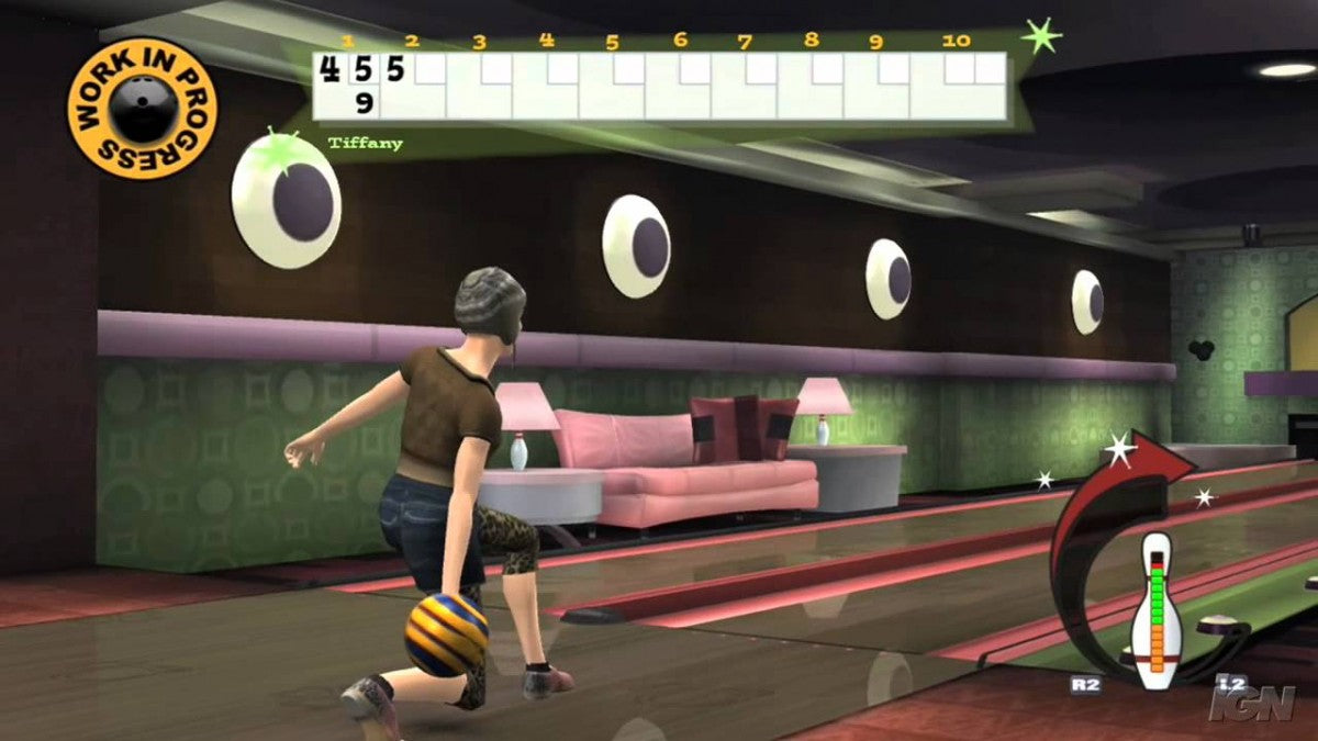 High Velocity Bowling gameplay for PlayStation 3 (PS3) video game