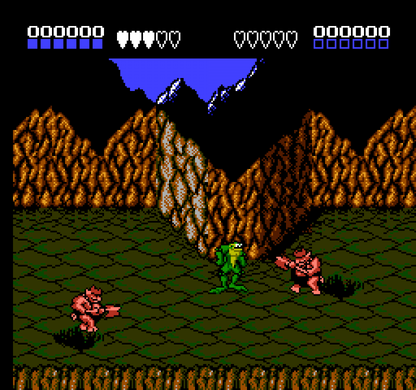 Battletoads gameplay image for Nintendo Entertainment System (NES) retro video game