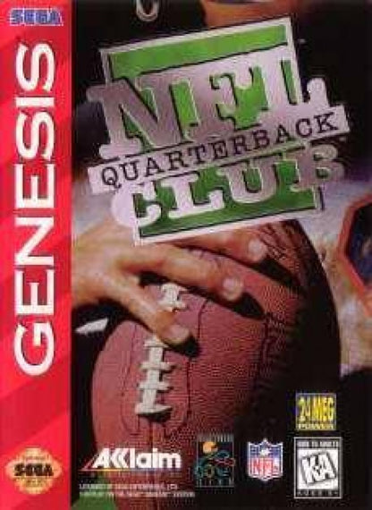 NFL Quarterback Club cover art for Sega Genesis (GEN) video game