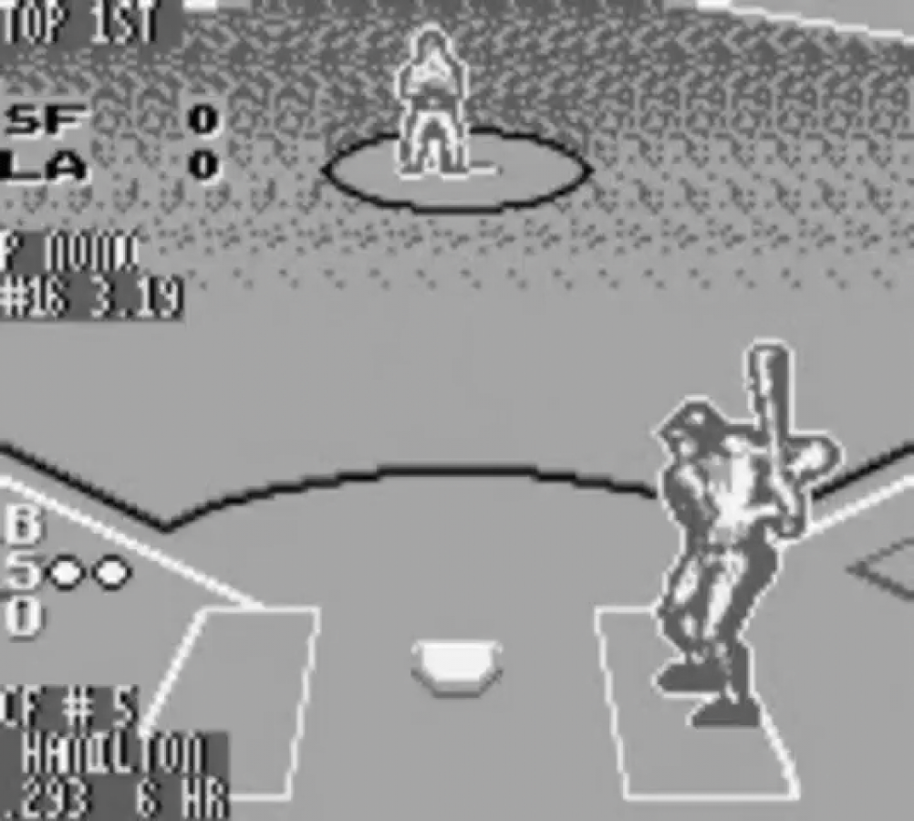 Ken Griffey Jr Presents Major League Baseball gameplay for Game Boy (GB) video game