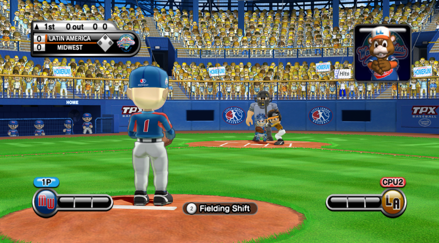 Little League World Series Baseball 2009 – Nintendo Wii (Wii) baseball sports video game gameplay