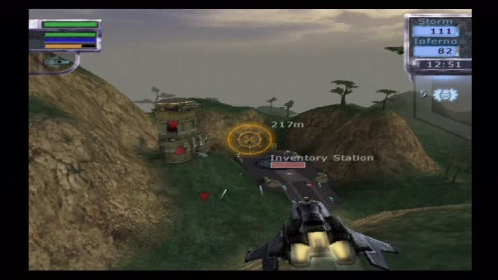 Tribes: Aerial Assault – PlayStation 2 (PS2) video game gameplay, sci-fi multiplayer shooter.