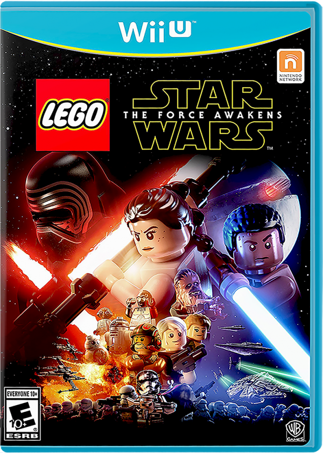 LEGO Star Wars: The Force Awakens cover art for Nintendo Wii U (WiiU) video game