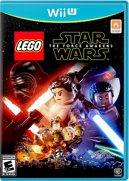 LEGO Star Wars: The Force Awakens cover art for Nintendo Wii U (WiiU) video game