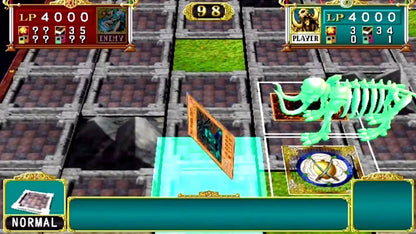 Yu-Gi-Oh! The Duelists of the Roses gameplay for Playstation 2 (PS2) video game. 