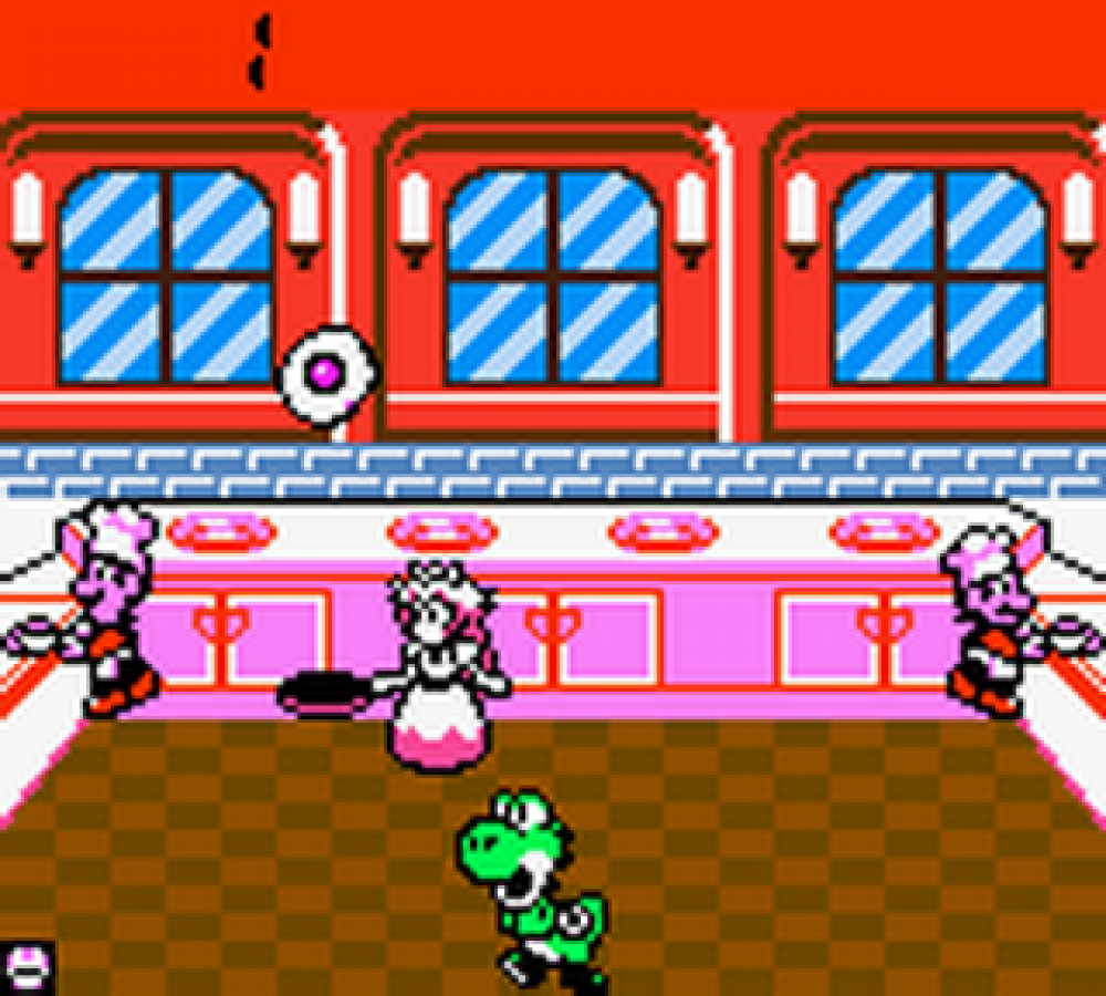 Game & Watch Gallery 2 for Game Boy Color, gameplay for a retro compilation video game with classic handheld mini-games, updated gameplay modes, score challenges, and Nintendo character-themed visuals
