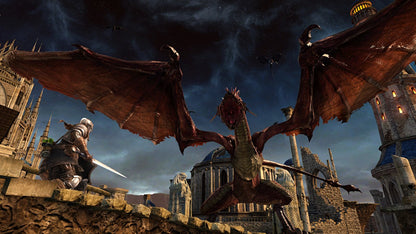 Dark Souls II: Scholar of the First Sin for Xbox One with enhanced dark fantasy action and updated content gameplay