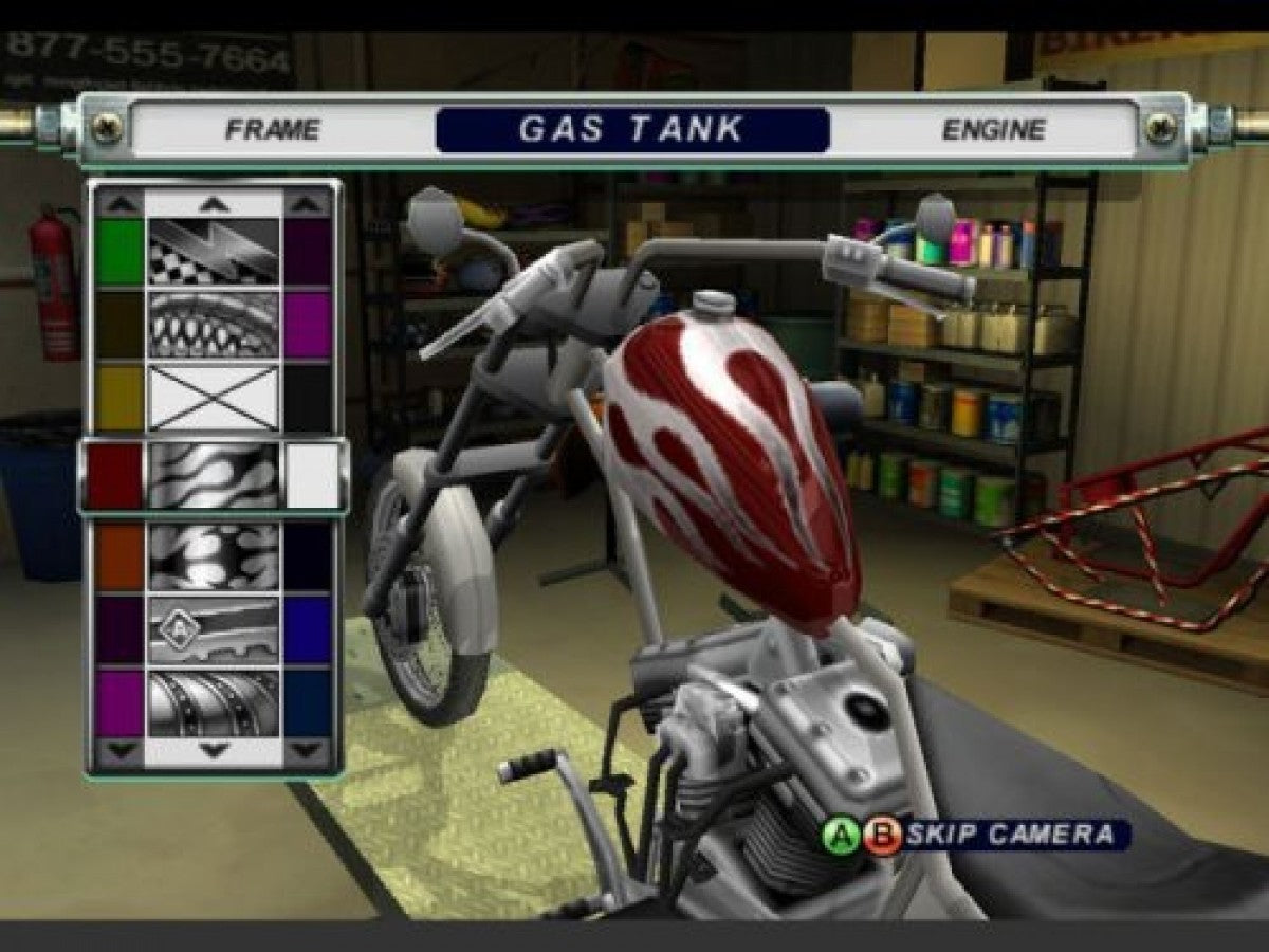 American Chopper 2: Full Throttle PS2 motorcycle racing video game gameplay