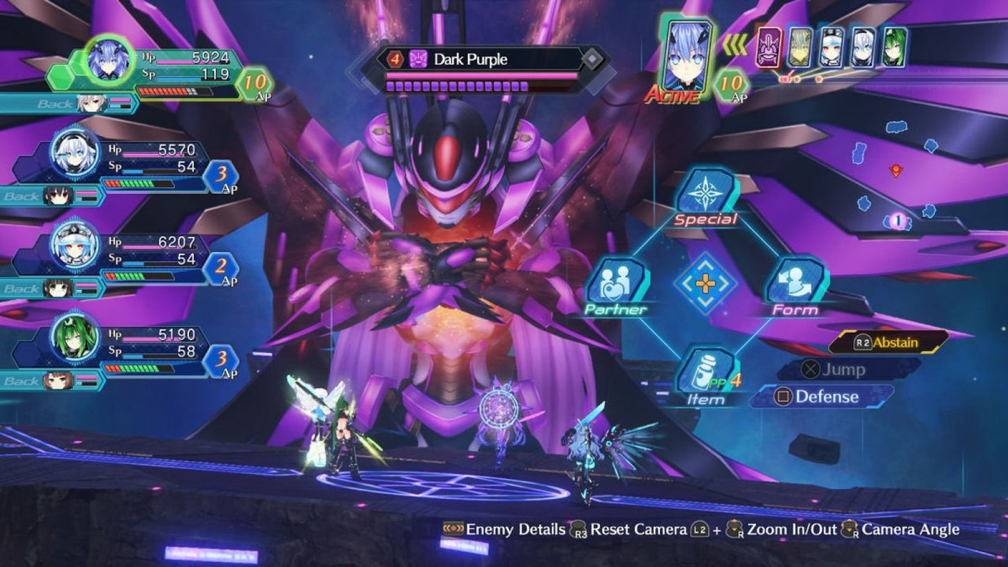 Megadimension Neptunia VIIR – PlayStation 4 (PS4) video game gameplay, Japanese role-playing game