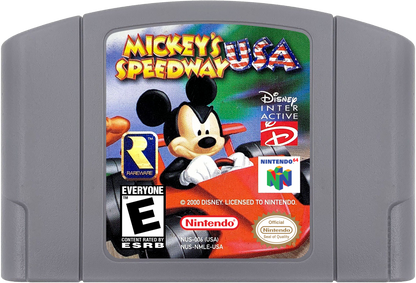 Mickey's Speedway USA 64 cartridge for Nintendo 64 N64 video game