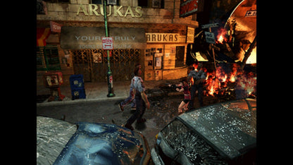 Resident Evil 2 for Nintendo GameCube survival horror game featuring Leon S Kennedy and Claire Redfield zombie outbreak Raccoon City puzzles action gameplay