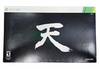 Street Fighter 25th Anniversary Collector's Set Xbox 360 X360 fighting game collection featuring classic Street Fighter games iconic fighters Ryu Ken Chun Li Guile intense arcade battles special moves multiplayer competition multiple Street Fighter titles and collectible anniversary edition gaming appeal box front art