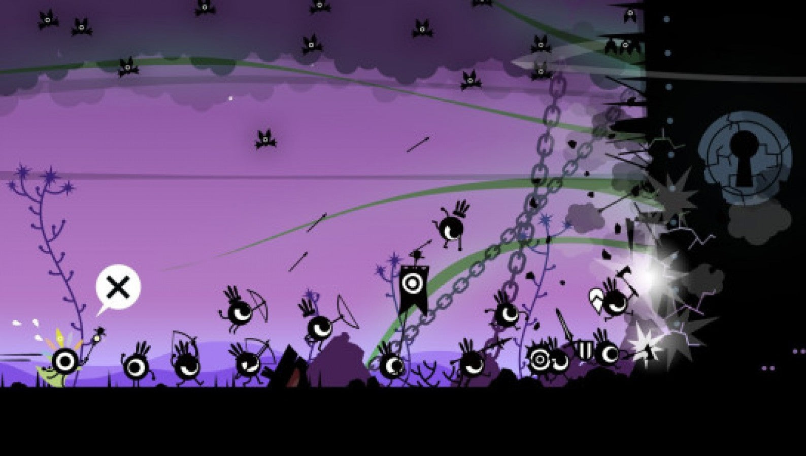 Patapon 2 gameplay for PlayStation Portable (PSP) rhythm-based action game
