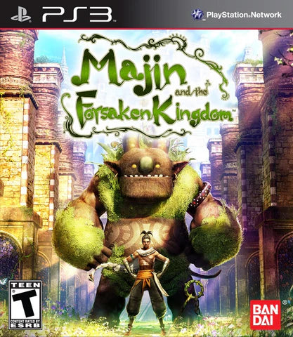 Majin and the Forsaken Kingdom cover art for PlayStation 3 (PS3) video game