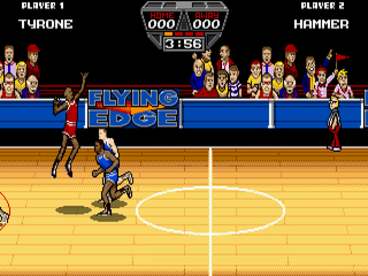 Arch Rivals gameplay for Sega Genesis (GEN) video game