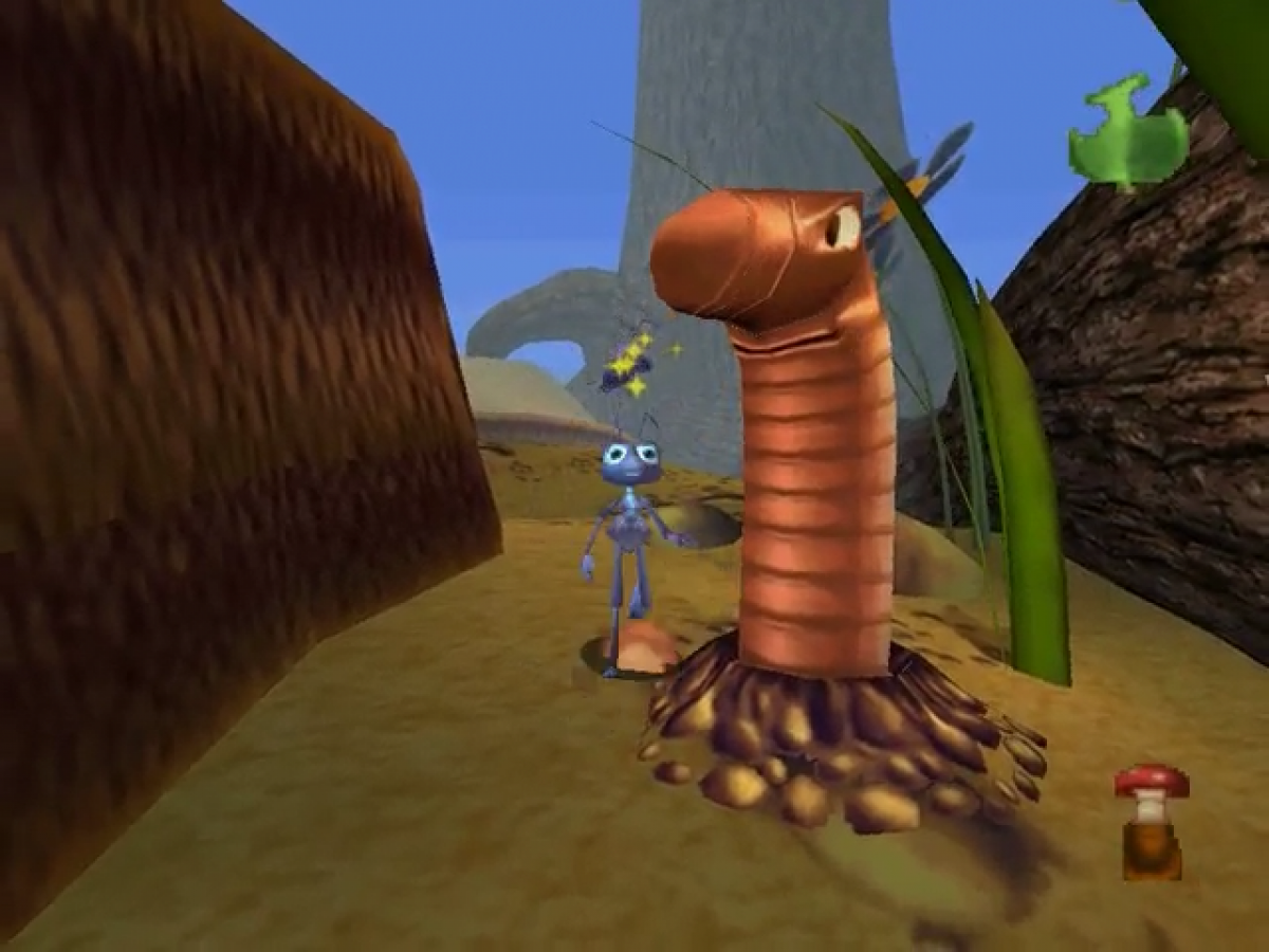 Disney Pixar A Bugs Life gameplay for Nintendo 64 platformer video game