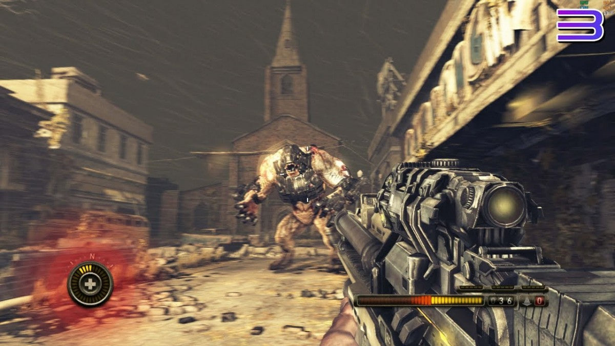 Resistance 3 gamemplay for PlayStation 3 PS3 video game