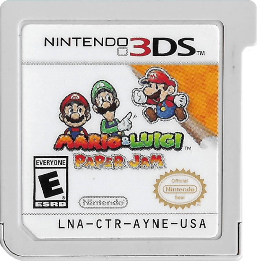 Mario & Luigi: Paper Jam cartridge for Nintendo 3DS (3DS) role-playing video game