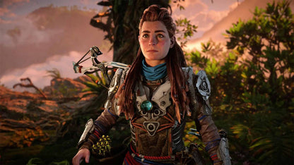 Horizon Forbidden West Launch Edition for PS4 featuring special edition packaging and post apocalyptic adventure artwork gameplay
