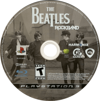 The Beatles Rock Band disc for PlayStation 3 PS3 video game