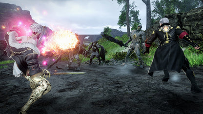 Code Vein II PlayStation 5 PS5 for action role playing video game fans featuring challenging soulslike combat dark fantasy exploration supernatural abilities powerful weapons character customization companion characters intense boss battles mysterious environments and immersive anime inspired adventure collectible gaming appeal gameplay