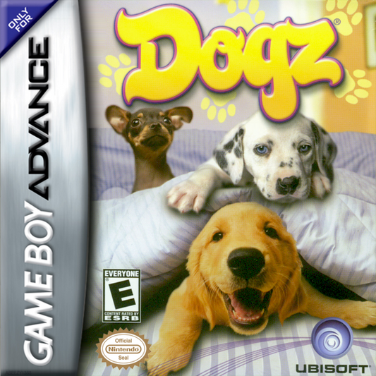Dogz cover art for Game Boy Advance (GBA) video game
