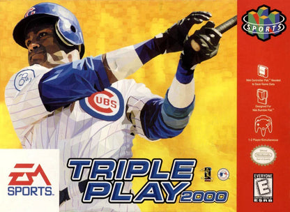 Triple Play 2000 cover art for Nintendo 64 N64 video game