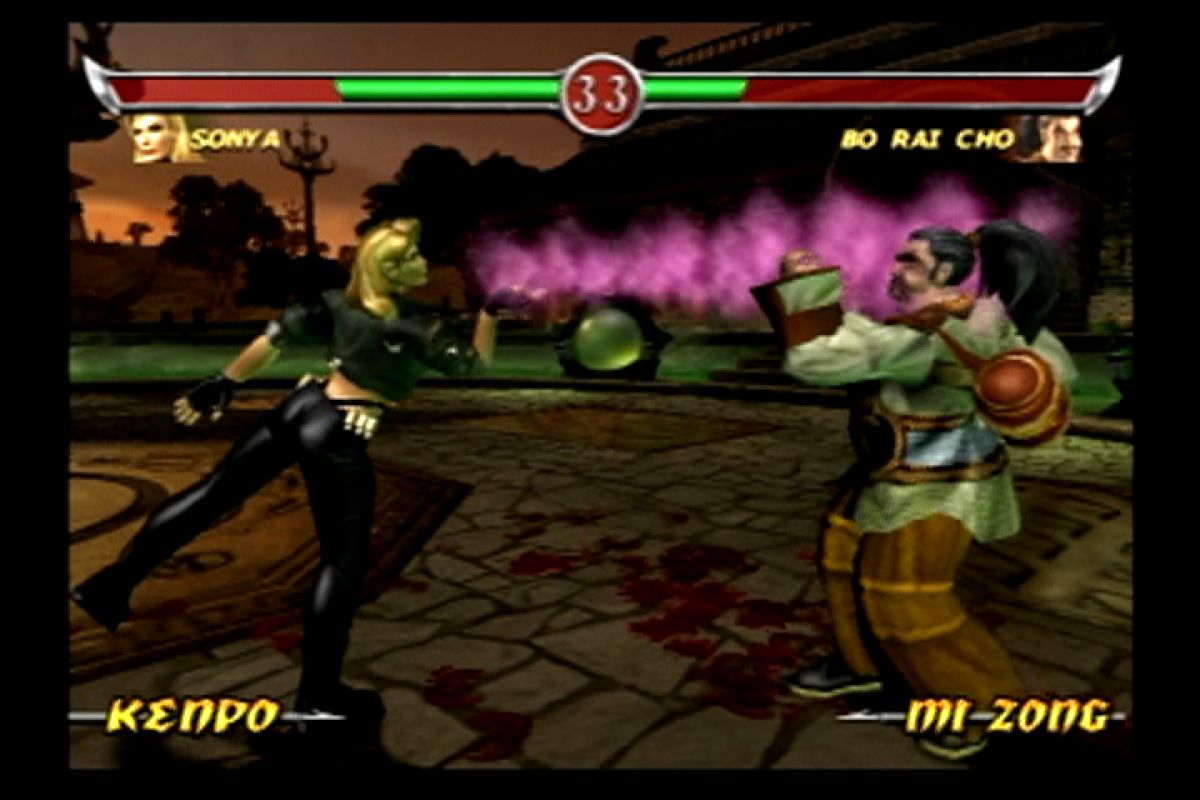 Mortal Kombat Deadly Alliance PlayStation 2 (PS2) fighting video game gameplay