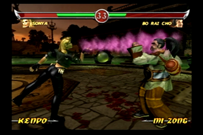 Mortal Kombat Deadly Alliance PlayStation 2 (PS2) fighting video game gameplay