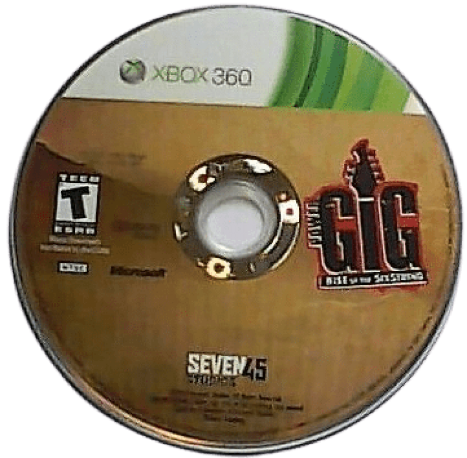 Power Gig: Rise of the SixString cover art for Xbox 360 (X360) music rhythm video game