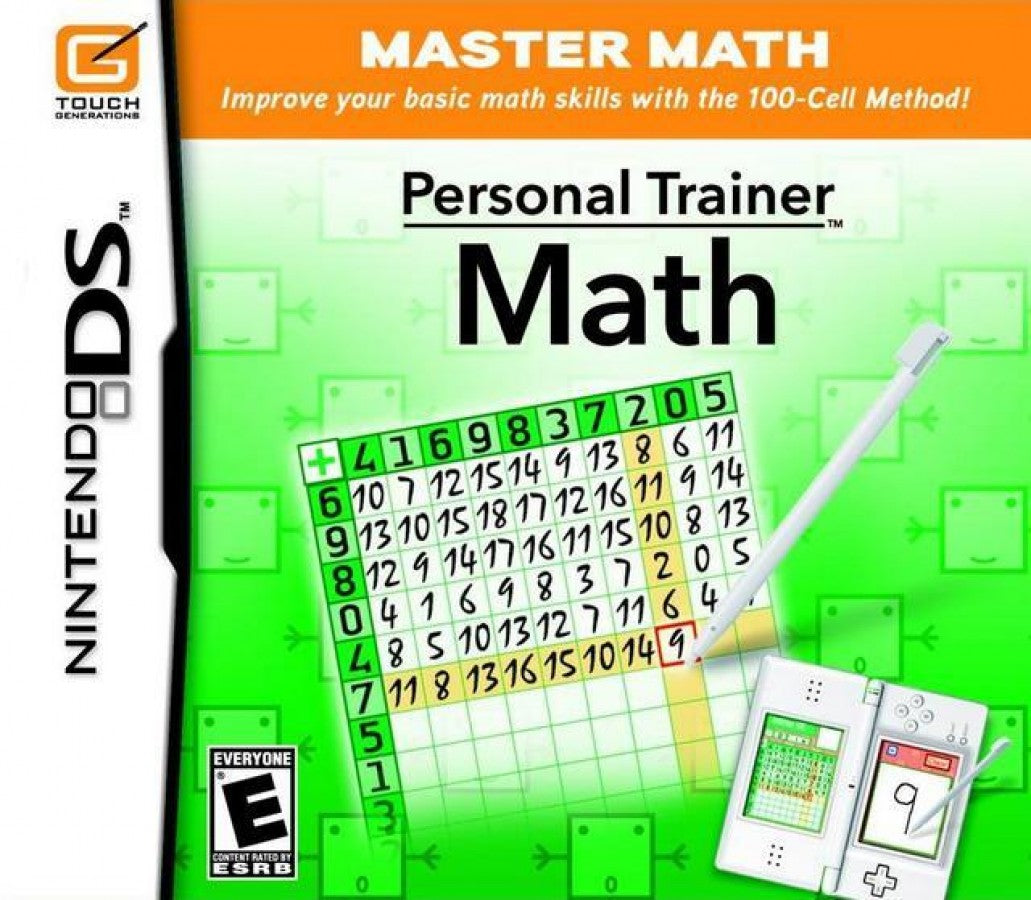 Personal Trainer: Math cover art for Nintendo DS (DS) video game