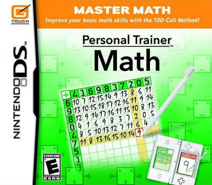 Personal Trainer: Math cover art for Nintendo DS (DS) educational math training video game