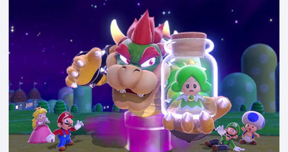 Super Mario 3D World plus Bowsers Fury gameplay image for Nintendo Switch platformer game